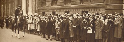 キングエドワードのニュースを求めて、1936年、1937年12月3日 作： Unbekannt