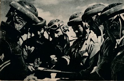 タンクの乗組員が直面した深刻な問題、c1941 1944 作： Unbekannt