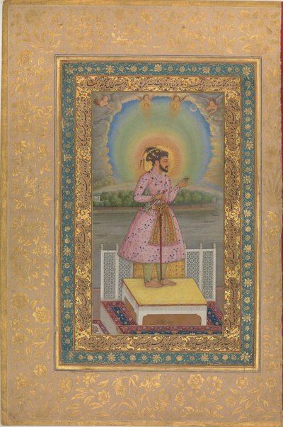 Shah Jahan on a Terrace、1627 作： Unbekannt