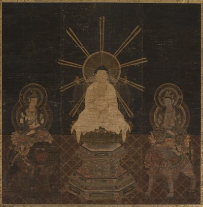 Shakaは、ふげんともんじゅ、1185-1333が出席しました。 作： Unbekannt