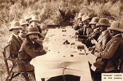 ジャングルでのシカールランチ、1911年1935年 作： Unbekannt