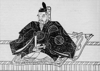 将軍徳川家康、1907年の平和と戦争における日本最大の統治者。 作： Unbekannt