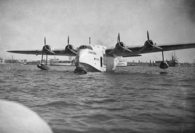 ショートエンパイアフライングボートコリンシアン、アレクサンドリア、エジプト、c1938-c1941 作： Unbekannt