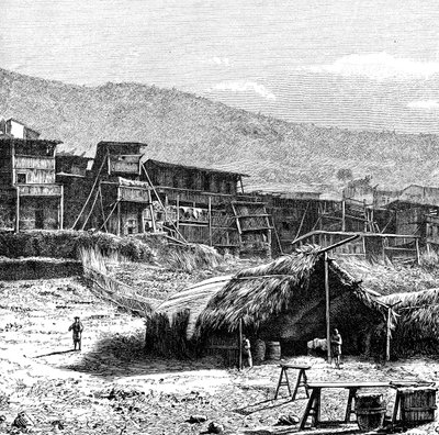 FuienのアッパーミンにあるShui-Kow、c1890 作： Unbekannt
