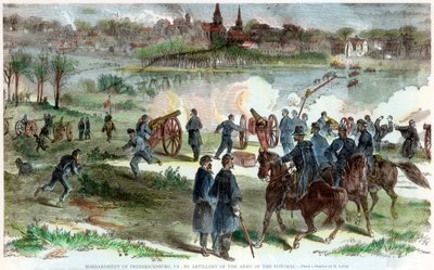 フレデリックスバーグの包囲、バージニア州、南北戦争、c1864-c1865 作： Unbekannt