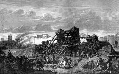 マルセイユの包囲、ジュリアスシーザー作、1882年から1884年 作： Unbekannt