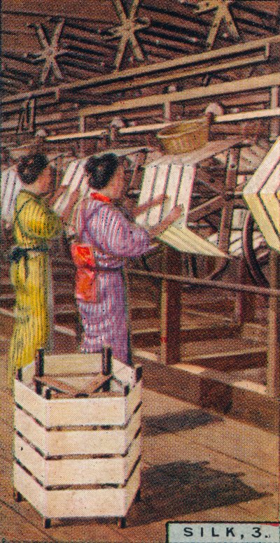シルク、3-リールを巻き取る、日本、1928 作： Unbekannt