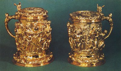 銀色のタンカード、1661年頃、1953年 作： Unbekannt