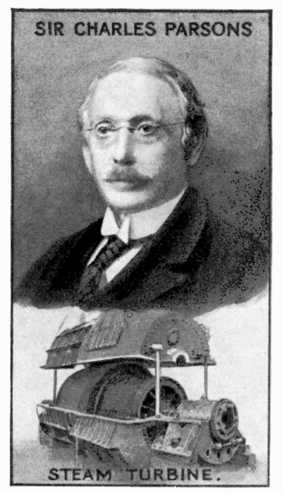 チャールズアルジャーノンパーソンズ卿、アイルランドエンジニア、c1924 作： Unbekannt
