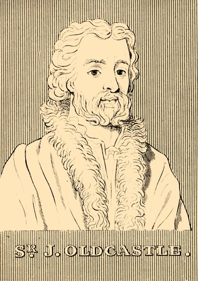 J.オールドキャッスル卿、1360-1417年、1830年。 作： Unbekannt