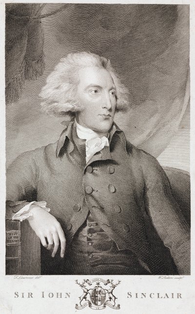 ジョン・シンクレア卿（スコットランドの農業経済学者・統計学者、1790年代頃 作： Unbekannt