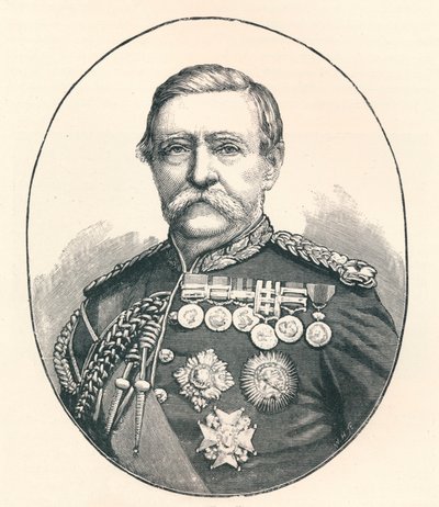 ロバートネイピア卿1791-1876、マグダラのネイピア卿、1896年 作： Unbekannt