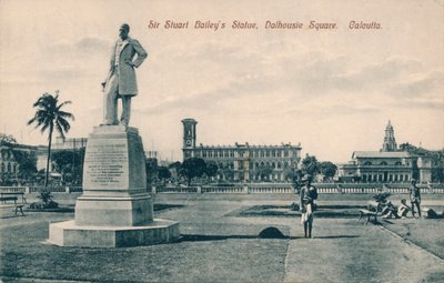 スチュアートスチュアートベイリーズ像、ダルハウジースクエア、カルカッタ、c1910 作： Unbekannt
