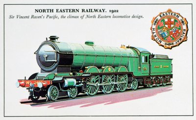 サーヴィンセントレイヴンズパシフィック、ノースイースタン鉄道、1922年、20世紀 作： Unbekannt
