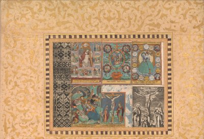 ベリーニのアルバムからのフォリオ、6 つの祈りのシーン。 1600年。 作： Unbekannt