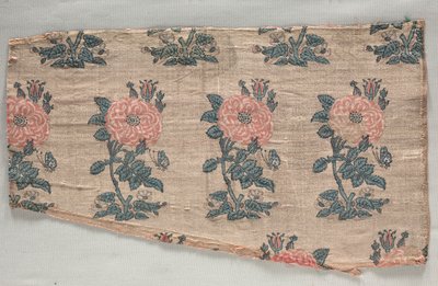 1600年代初頭のバラの茂みと蝶の袖。 作： Unbekannt