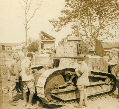 小型ルノータンク、c1914-c1918 作： Unbekannt