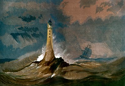 スミートンズエディストーン灯台、デボン、c1850 作： Unbekannt