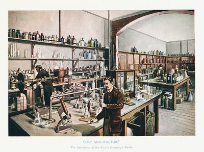 石鹸製造、c1905 作： Unbekannt