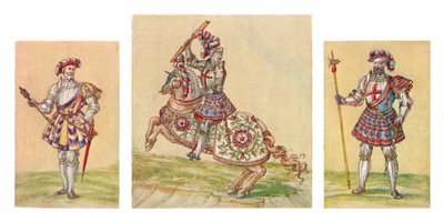 チューダー時代の兵士、16世紀、1903年 作： Unbekannt