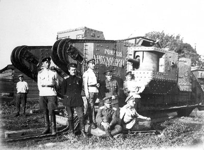ドロズドフスキー将軍、1919年の前のボランティア軍の兵士。 作： Unbekannt