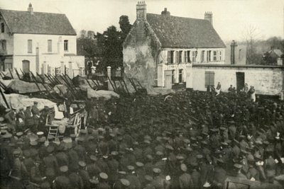 1919年フランスのどこかで。 作： Unbekannt