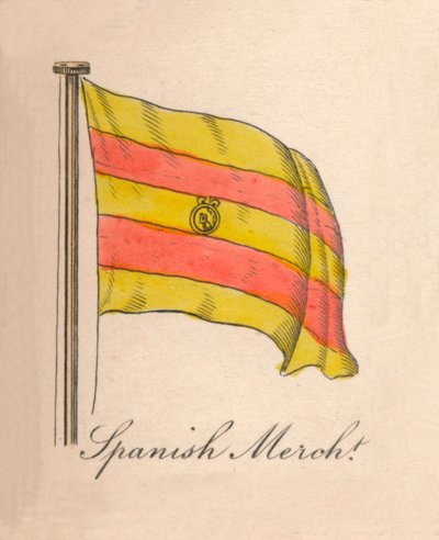 スペインの商人、1838 作： Unbekannt