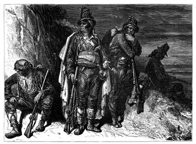 スペイン沿岸警備隊、c1890 作： Unbekannt