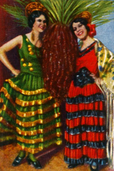 スペインのダンサー、c1928。 作： Unbekannt