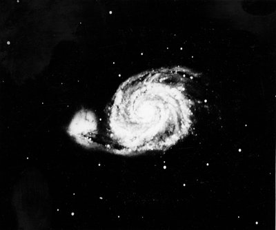 Canes Venaticiの渦巻銀河M 51、1910 作： Unbekannt