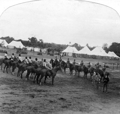 インド、ナルサンペットでのスポーツの日、1905年 作： Unbekannt