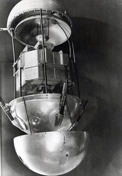 スプートニク1、ロシアの衛星、1957 作： Unbekannt