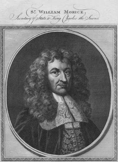 チャールズ2世国務長官、ウィリアムモリス氏、1784年。 作： Unbekannt