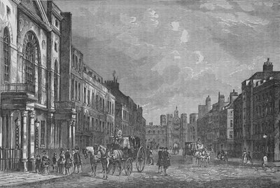 St Jamess Street、ウェストミンスター、ロンドン、1750年、c1800 1878 作： Unbekannt