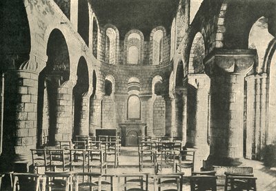 セントジョンズチャペル、ロンドン塔、ノーマンアーキテクチャ、1908 作： Unbekannt