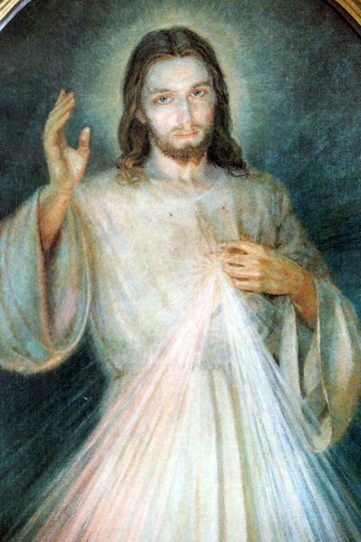 聖ヨセフ教会。神聖な慈悲。Jesus I truts in you.シンガポール 作： Unbekannt