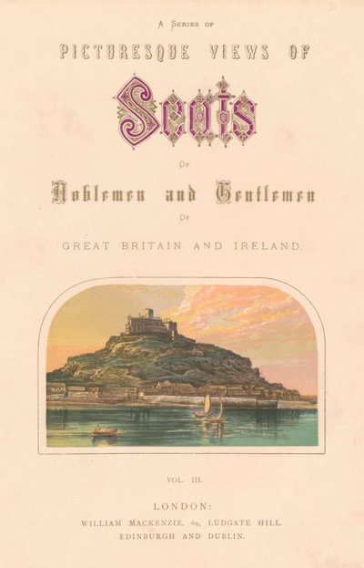 セントマイケルズマウント、c1880。 作： Unbekannt