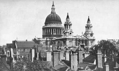 セントポール大聖堂、ロンドン、1924-1926年 作： Unbekannt