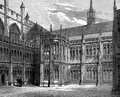 セントスティーブンスクロイスターズ、ウェストミンスターホール、ロンドン、1900 作： Unbekannt