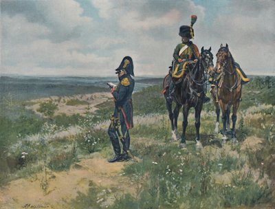 スタッフ-事務員の偵察、1896 作： Unbekannt