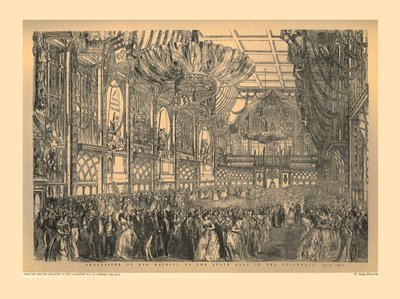 ギルドホールのステートボール、1851年、1886年 作： Unbekannt