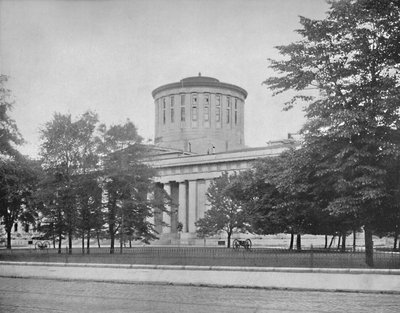州議会議事堂、オハイオ州コロンバス、c1897。 作： Unbekannt