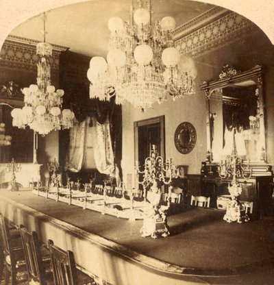 州の食堂、大統領官邸、ワシントンDC、米国、c1900。 作： Unbekannt