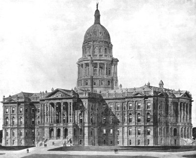 州議会議事堂、デンバー、コロラド、米国、c1900。 作： Unbekannt
