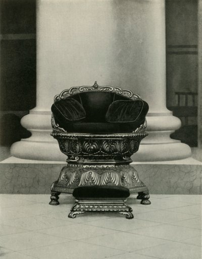 総督邸のティップスルタン州議会議事堂、1925年。 作： Unbekannt