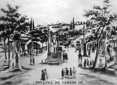 チャールズ3世の像、1903年、1920年代 作： Unbekannt