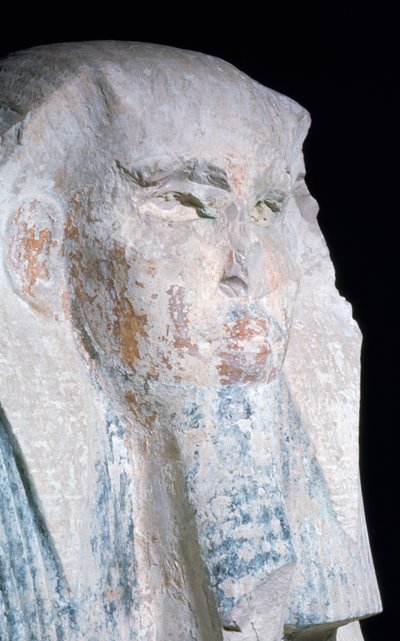 ジェゼルの像、古代エジプトのファラオ、紀元前27世紀 作： Unbekannt