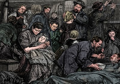 アメリカ、c1850行きの大西洋汽船で乗客を操縦 作： Unbekannt