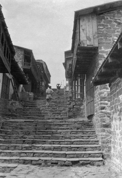 1917年、インドのカイラナバザールに至るまでの手順 作： Unbekannt