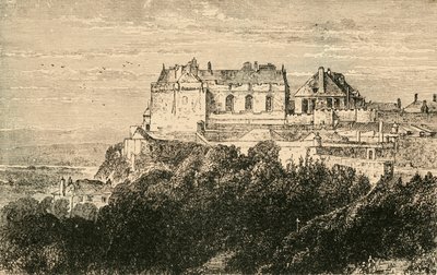 スターリング城、1890年。 作： Unbekannt